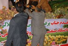 گزارش تصویری از اهداء جوایز  در همایش تجلیل از پرفسور علی اکبر جلالی چهره ماندگار شهرستان شاهرود 